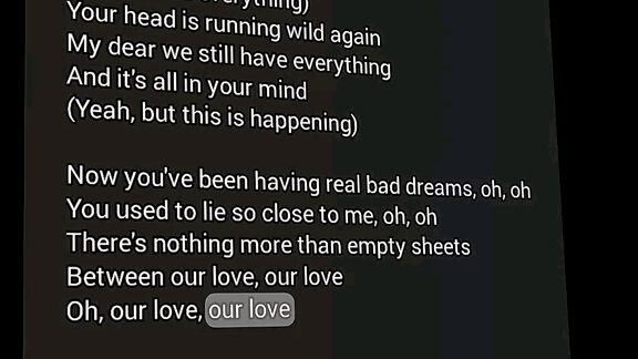 Just give me a reason