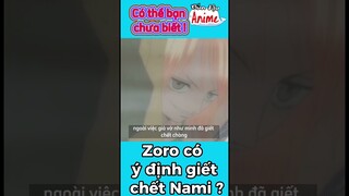 Zoro có ý định chém luôn cả Nami #onepiece #shorts