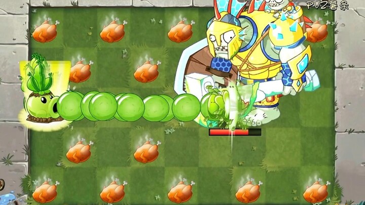 20 fully leveled copies of each plant unleash their ultimate abilities vs. a 521,314-health Underwat
