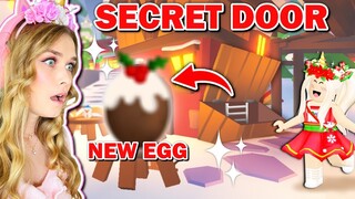 *NEW* SECRET DOOR In NEW Winter Update In Adopt Me *NEW EGG* ! (Roblox)