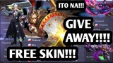 FREE SKIN GIVE AWAY MOBILE LEGENDS