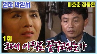 그대 아직도 꿈꾸고 있는가 1회 /원작 박완서 극본 김혜정 ㅣ 이효춘 정동환 반효정 이경표 오미연 장용 이대로 김해권 [추억의 영상] KBS 1990.10.3 방송