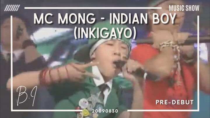 20090830_ [MUSHOW] Inkigayo Indian Boy - MC Mong ft. Jang-Geun, B.I