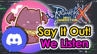 [ROX] ROX Official Discord Revamped with Useful Things To Do | Ragnarok X Next Generation | King