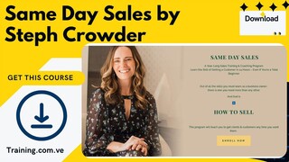 Same Day Sales by Steph Crowder