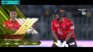 shakib alh hasan out 0 run