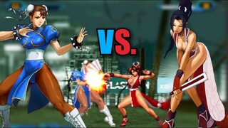 CHUN-LI VS MAI SHIRANUI