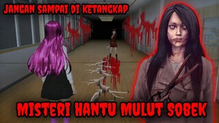 Misteri Hantu Mulut Sobek || Dia Muncul Jam 12 Malam - Sakura School Simulator