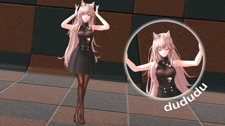 [MMD] Dududu - Short ver (Raycast Material Test)