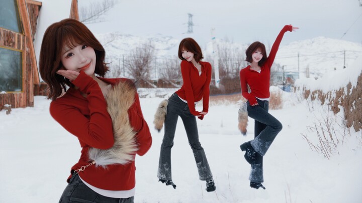 在雪里跳舞太美啦