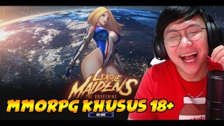 BARU ! MMORPG 18+ ! WKWK ! LEAGUE OF MAIDENS - GAMEPLAY INDONESIA !