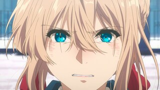 跟着薇尔莉特一起摇头