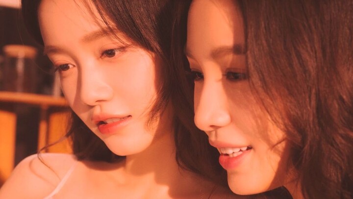 【Double Mirror】Sisters Retro Style Mixed Cut