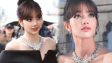 LISA attends the Bulgari High Jewelry Exhibition in Venice