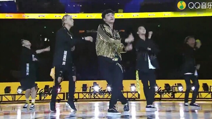 [Zhang Yixing] NBA Intermission Dance - I'm Lay, Super Exciting