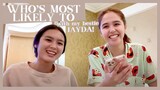 WHO'S MOST LIKELY TO with My Bestie Jayda | Francine Diaz
