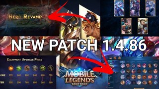 NEW PATCH 1.4.86 | MOBILE LEGENDS BANG BANG | Just Gaming