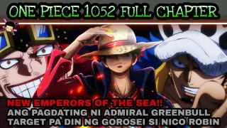 One piece 1052: full chapter "New emperors of the sea" Admiral Ryokugyu "Greenbull" sa wano