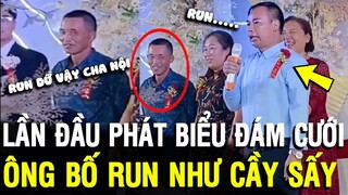 Tin 3 Phút: Phát Biểu Cưới Con Gái, Ông Bố Run Như CẦY SẤY khiến ai cũng cười | Tin Khét Đấy