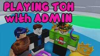 PLAYING TOH WITH YOUTUBER FRIEND ROBLOX TOWER OF HELL