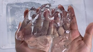 [SLIME] Wanna Play With Silicone? And Stunning Clear Crispy Slime!