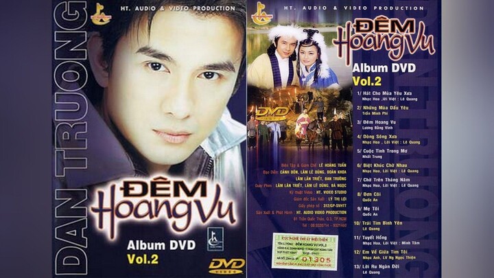 DVD The Best Of Đan Trường (Vol.2) - Đêm Hoang Vu