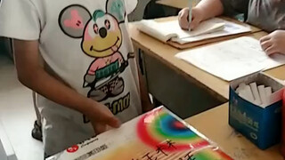 It is said that teachers can tell the learning performance from the homework submitted