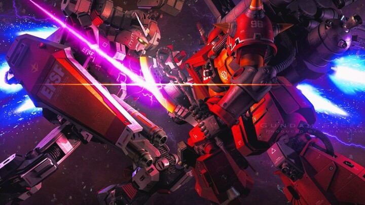 [Gundam/Thunderbolt/Flame] Who says Zaku will definitely lose to Gundam? Human Stick Zaku is here! !