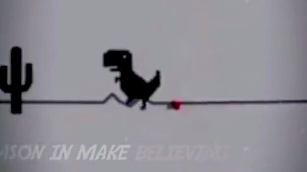 ending terakhir yang di dalam game crohme dino 😢😢