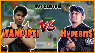 WAMPIPTI VS HYPEBIT$ (1V1 GUSION) | UNANG LABAN KAY HYPE BIT$ | MLBB GAMEPLAY!