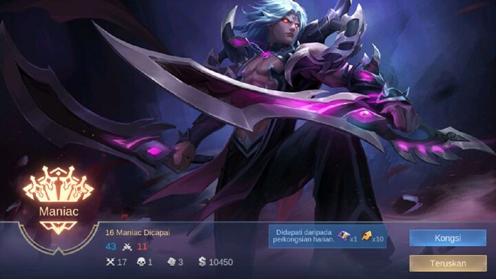 GAME PLAY MLBB HERO MARTIS