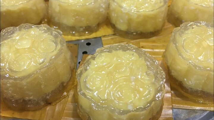 Crytal moon cakes ขนมเทียนแก้วประยุกต์