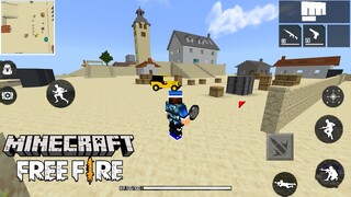 MINECRAFT FREE FIRE | VHBOY THỬ DÙNG CÁC LOẠI SÚNG FF - TRONG MCPE SẼ NTN !!!