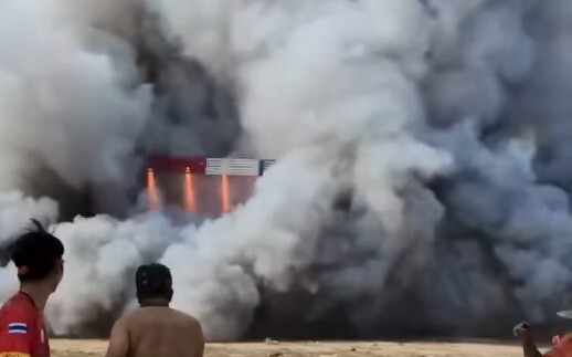 Homemade spaceship takes off—so exhilarating!