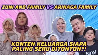 Zuni and Family vs Arinaga Family: Konten Keluarga Siapa Paling Seru Ditonton?! | MRI PanSos Kap