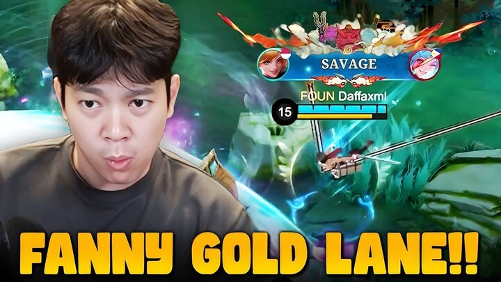 Daffa Pake Fanny Gold Lane!_ - Mobile Legends