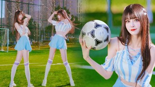 Vertical screen丨Football babes⚽Close to each other~❤️