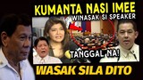 NAGKAGULO na! Grabe ang Nangyare sa Kongreso PBBM Sen IMEE Pumutok na Speaker Tanggal REACTION VIDEO