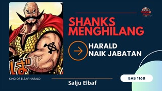 Shanks menolak menjadi abadi !!! Spoiler singkat, onepiece 1168. #shanks #harald #elbhaf #onepiece