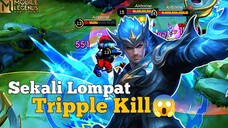 Ngeriii...Sekali Lompat Dapat Tripple Kill !!😱😱