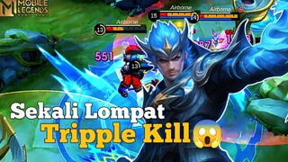 Ngeriii...Sekali Lompat Dapat Tripple Kill !!😱😱