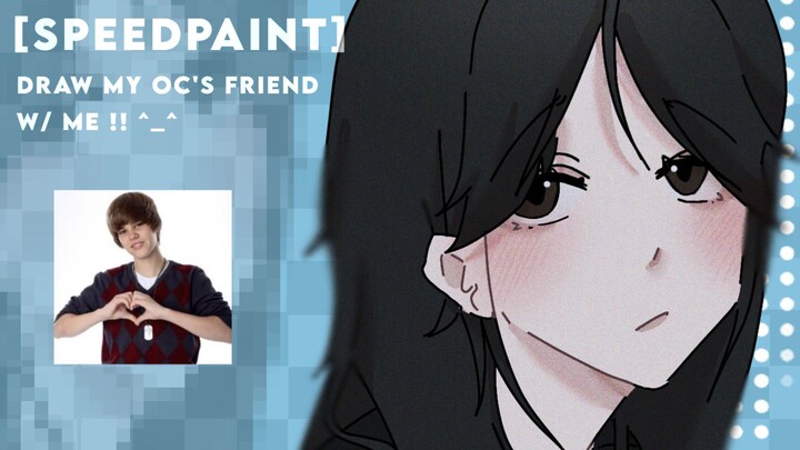 [SPEEDPAINT] HeyHo! liat proses aku gambar karakter/OC temen ku yuk!!!