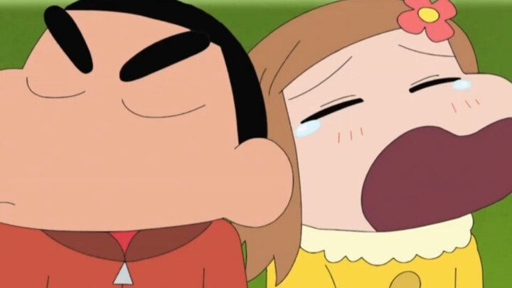 Crayon Shin-chan: Nohara Hiroshi has arrived with his wife and child.