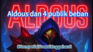 KompetisiKreasiUnggahan3 , Aldous dan 4 publik beban