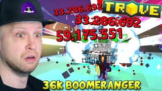 BOOMER MAINS REJOICE 💣 Trove 36k Power Rank Boomeranger Rework U10 & Delves Gameplay for 2022