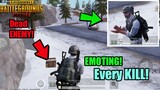 EMOTE AFTER EVERY KILL CHALLENGE! PUBG mobile