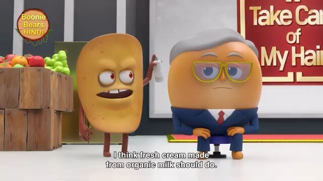 Take Care Of My Hair  _ Bread Barbershop S3 Ep 5 _Bread Barbershop Hindi Cartoon