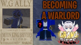 How I Became a WARLORD & Found A LOGIA | Grand Piece Online