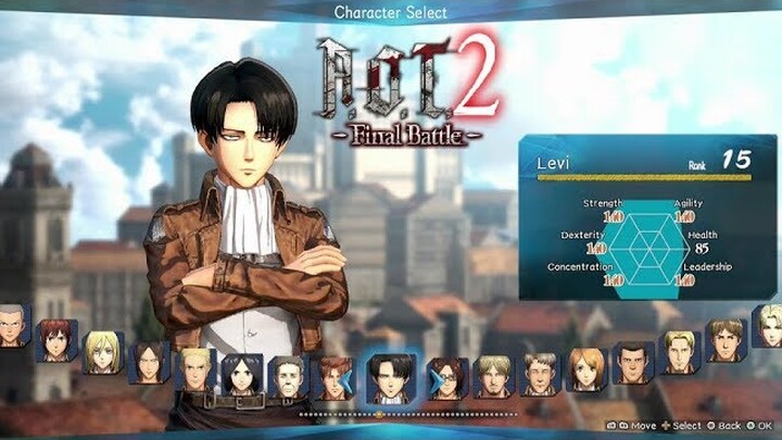 Attack on Titan 2 - Final Battle | All Characters Max Rank