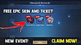 FREE EPIC SKIN AND GALACTIC TICKET DRAW! FREE SKIN! STARWARS NEW EVENT! | MOBILE LEGENDS 2022